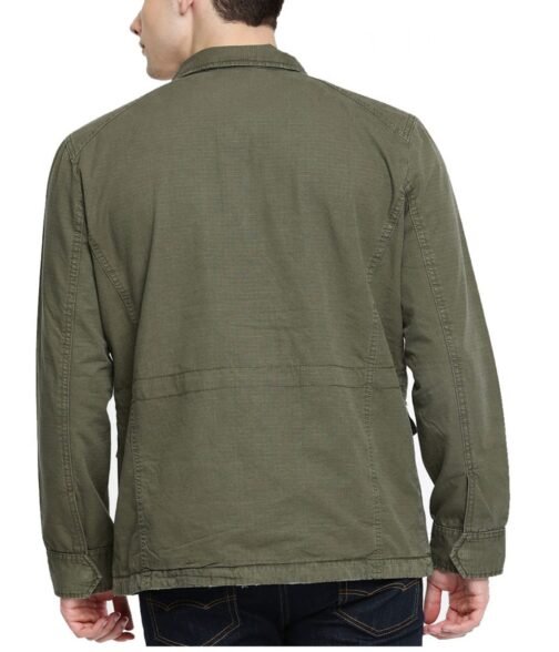 Tom Cruise The Mummy Cotton Green Jacket - Image 3