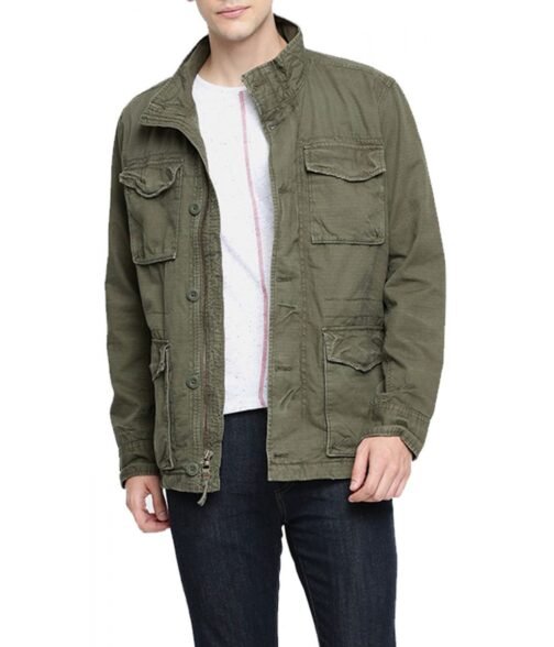 Tom Cruise The Mummy Cotton Green Jacket - Image 4