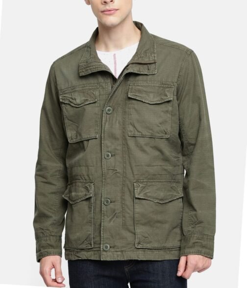 Tom Cruise The Mummy Cotton Green Jacket