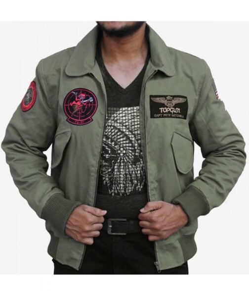 Tom Cruise Top Gun 2 Bomber Jacket - Image 4