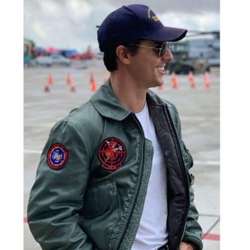 Tom Cruise Top Gun 2 Bomber Jacket - Image 7