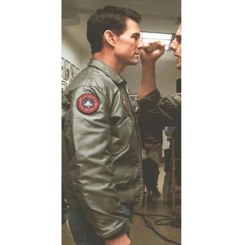 Tom Cruise Top Gun 2 Bomber Jacket - Image 8