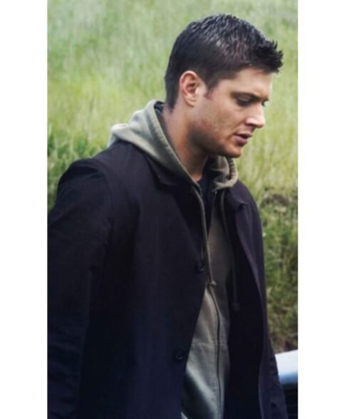 Jensen Ackles My Bloody Valentine Black Coat - Image 2