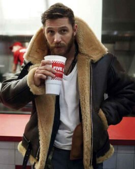 Tom Hardy Dunkirk Shearling Jacket