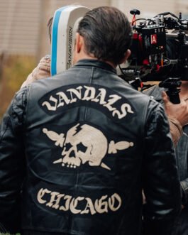 Tom Hardy The Bikeriders Leather Jacket