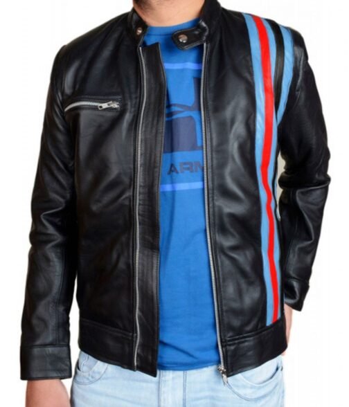Tom Hardy Venom 2 Cafe Racer Leather Jacket - Image 4