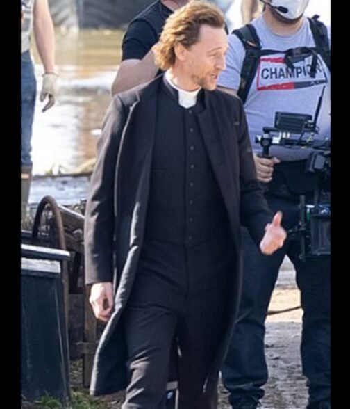The Essex Serpent Movie Will Ransome Black Wool Coat - Image 8