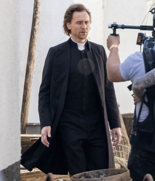 The Essex Serpent Movie Will Ransome Black Wool Coat - Image 9