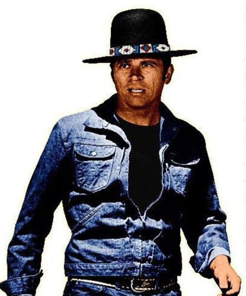 Billy Jack Tom Laughlin Blue Denim Jacket - Image 11
