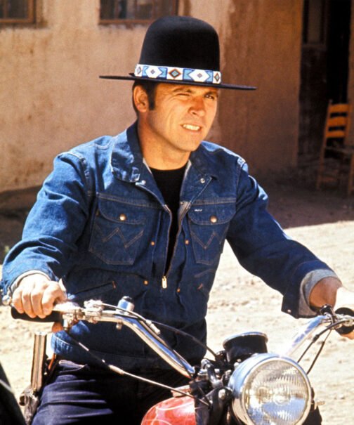 Billy Jack Tom Laughlin Blue Denim Jacket - Image 2