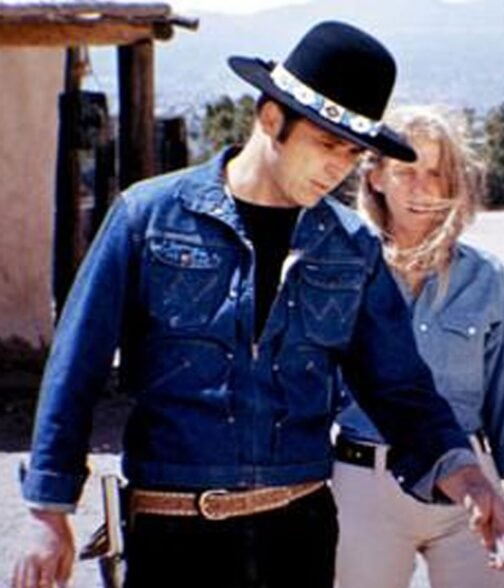 Billy Jack Tom Laughlin Blue Denim Jacket - Image 4