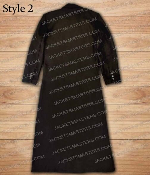 The Sandman Tom Sturridge Black Wool Coat - Image 6