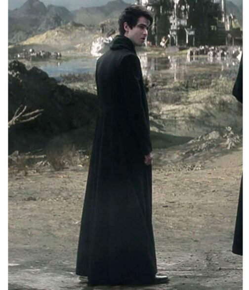 The Sandman Tom Sturridge Black Wool Coat - Image 21