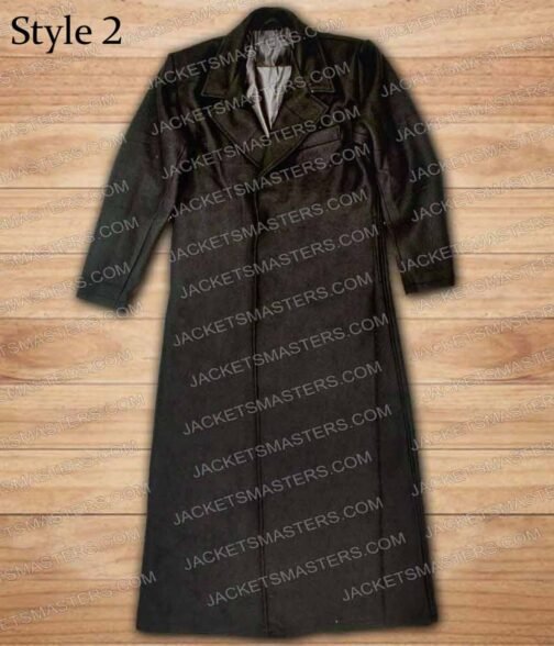 The Sandman Tom Sturridge Black Wool Coat - Image 3
