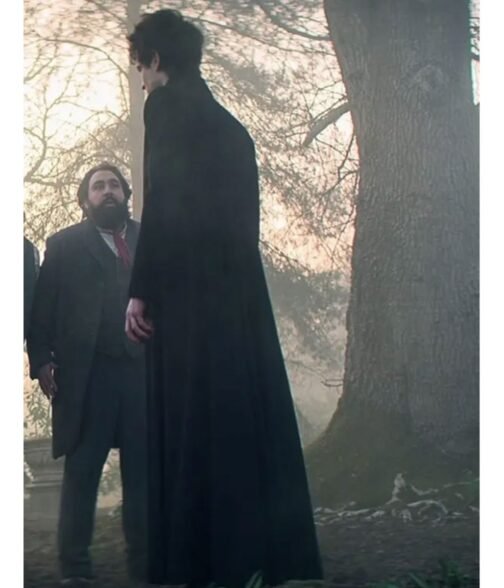 The Sandman Tom Sturridge Black Wool Coat - Image 23