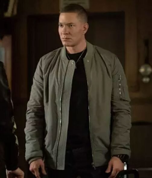Joseph Sikora Power Book IV Force Grey Bomber Jacket