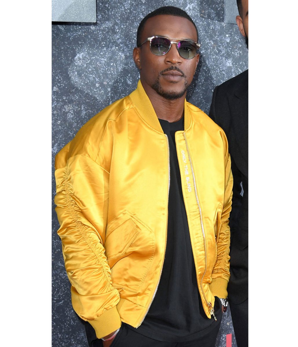 Ashley Walters Top Boy Season 3 Bomber Yellow Jacket - Image 10