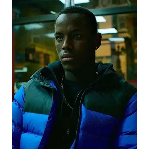 Top Boy Micheal Ward Puffer Jacket - Image 15
