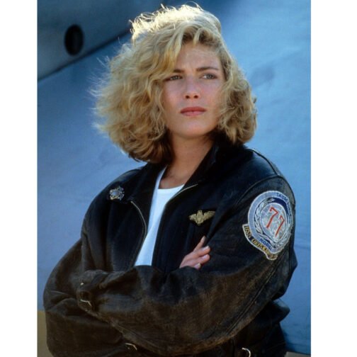 Top Gun Charlie Leather Jacket - Image 9