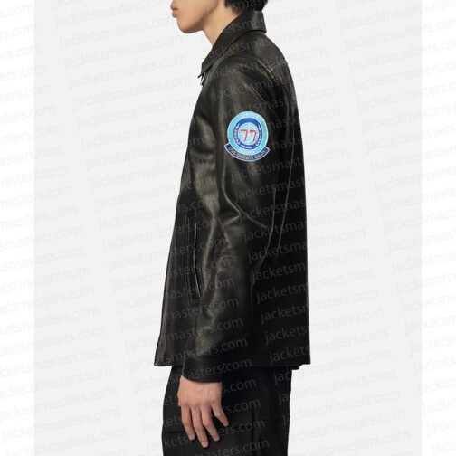 Top Gun Charlie Leather Jacket - Image 4