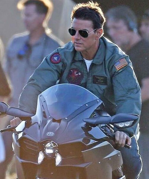 Tom Cruise Top Gun 2 Bomber Jacket - Image 9