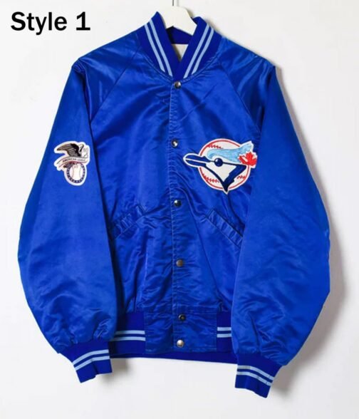 Toronto Blue Jays Retro 80’s Blue Jacket - Image 5