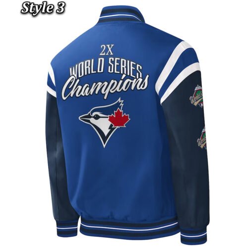 Toronto Blue Jays Challenger Royal/Navy Jacket - Image 6