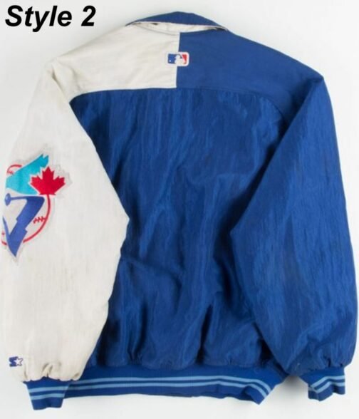 Toronto Blue Jays Retro 80’s Blue Jacket - Image 4