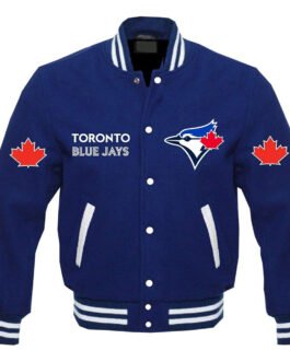 Toronto Blue Jays Varsity Royal Wool Jacket