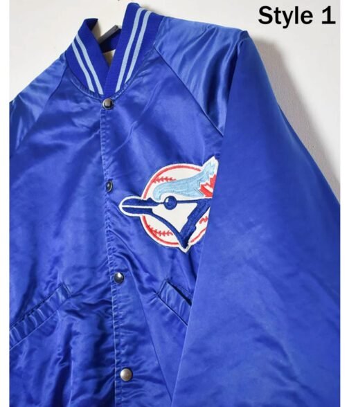 Toronto Blue Jays Retro 80’s Blue Jacket - Image 6