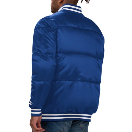 Toronto Maple Leafs Blue Bronx Bubble Jacket - Image 2