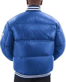 Toronto Maple Leafs Blue Bubble Jacket
