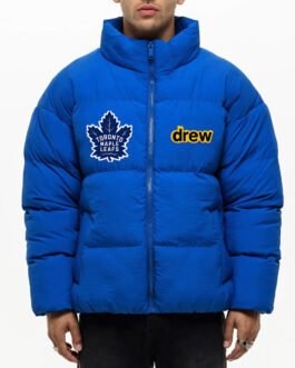 Justin Bieber Toronto Maple Leafs Puffer Jacket