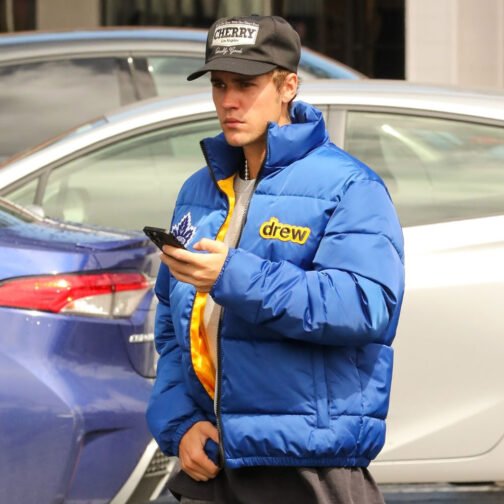 Justin Bieber Toronto Maple Leafs Puffer Jacket - Image 13