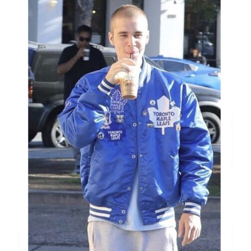Toronto Maple Leafs Justin Bieber Jacket - Image 9