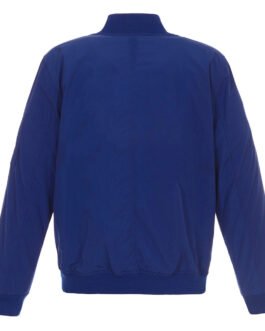 Lightweight Toronto Maple Leafs Nylon Royal Bomber Jacket