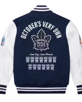 Toronto Maple Leafs OVO Varsity Jacket
