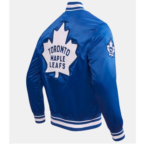 Toronto Maple Leafs Retro Classic Rib Jacket - Image 8