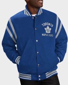 Toronto Maple Leafs Tailback Blue Varsity Jacket