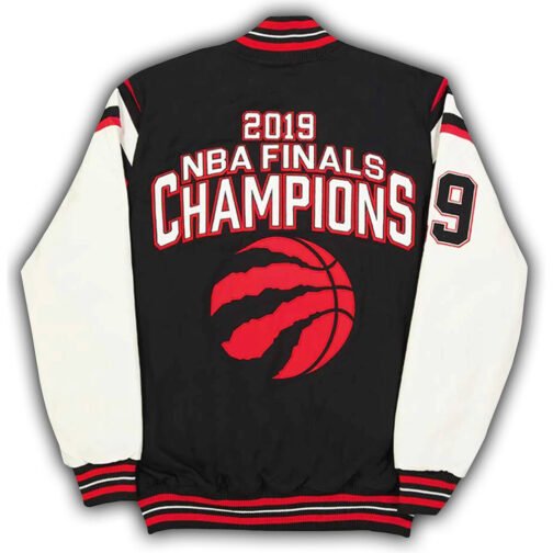 2019 Toronto Raptors NBA Finals Championship Varsity Jacket - Image 2