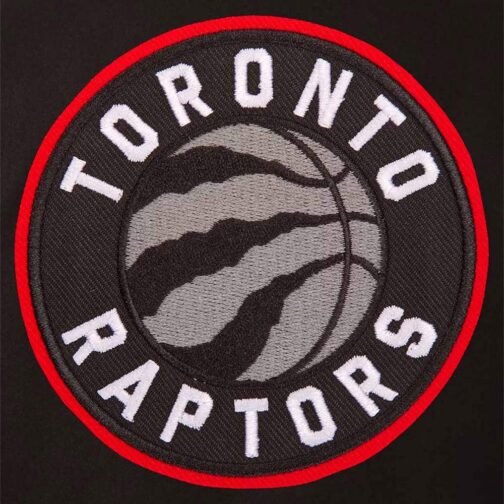 Toronto Raptors Varsity Black Wool Jacket - Image 8