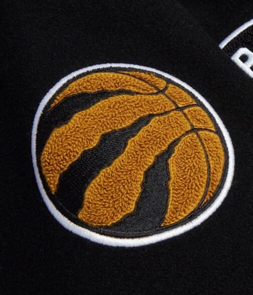 OVO Toronto Raptors Varsity Black Wool Jacket - Image 11