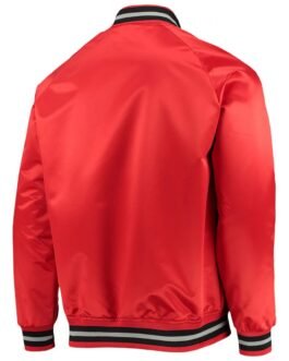 Toronto Raptors Hardwood Classics Red Full-Snap Jacket