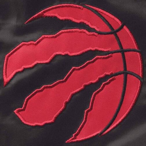 Black/Red Toronto Raptors NBA 75th Anniversary Jacket - Image 4