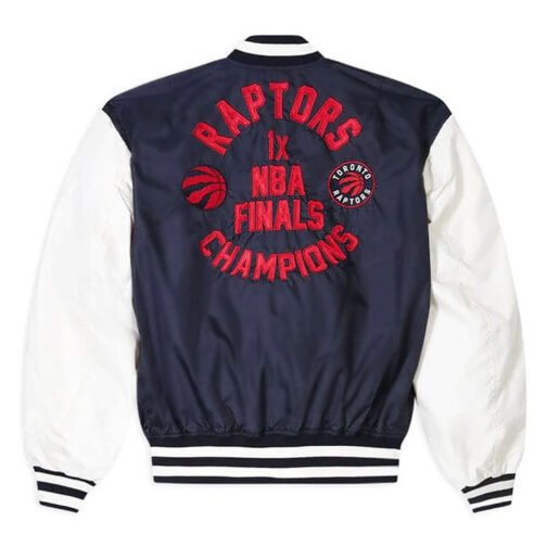 Toronto Raptors New Era Bomber Jacket - Image 4
