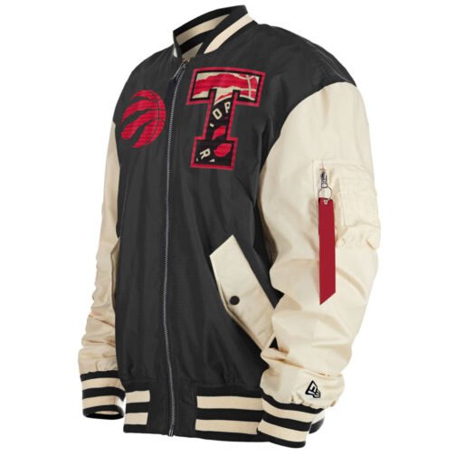 Toronto Raptors New Era Bomber Jacket - Image 6