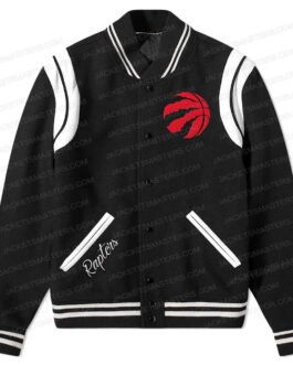 Toronto Raptors Black Teddy Wool Jacket