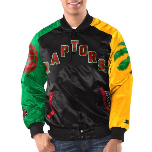 Ty Mopkins Toronto Raptors Satin Jacket