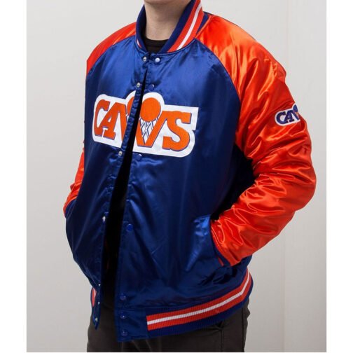 Cleveland Cavaliers Tough Season Satin Jacket - Image 3