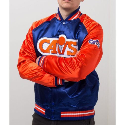 Cleveland Cavaliers Tough Season Satin Jacket